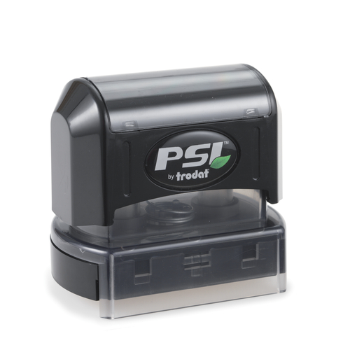 PSI 3255 Pre-inked Text Stamp  Rectangular